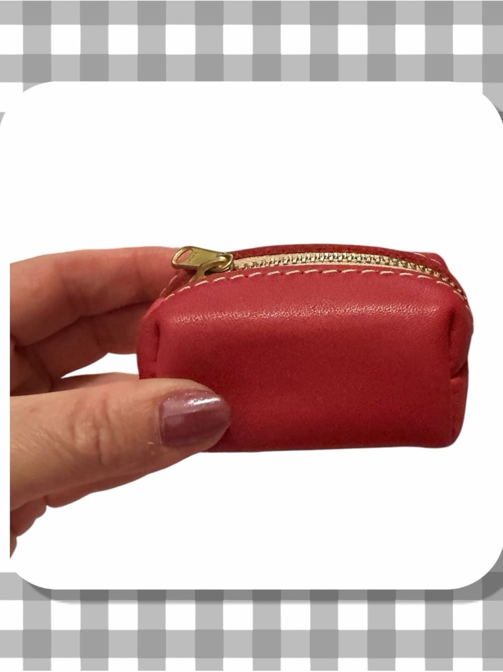 🦄 Portland Leather Dopp Keychain | Tulip | Retired Color